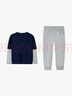 NIKE3BRAND 耐克童裝男女童純棉長(cháng)袖T恤+長(cháng)褲2件套秋季長(cháng)T套裝 曬單實(shí)拍圖