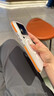 興麟適用于小米17手機殼Xiaomi17ProMax瓦楞pc保護硬殼套17por全包超薄磨砂防摔滑可磁吸充電高級外殼 瓦楞磁吸殼【橙色防滑邊條】*半透白 適用于小米17 曬單實(shí)拍圖
