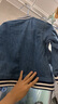 戴維貝拉（DAVE＆BELLA）兒童牛仔外套秋裝新款男童運(yùn)動(dòng)休閑衣服寶寶棒球服小童上衣夾克 藍(lán)色【現(xiàn)貨】 100 cm（建議身高90-100cm） 曬單實(shí)拍圖