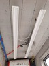 致尚 隱形窗簾軌道滑輪滑軌嵌入式頂裝導軌鋁合金靜音預埋窗簾軌道 電泳象牙白-單軌 定制3米內尺寸（整根發(fā)貨） 曬單實(shí)拍圖