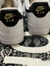 AJNIKERAIR NIKE莆田純原AF1空軍一號白黑金迷你小金鉤男女潮流運動(dòng)板鞋 白金黑 +關(guān)注店鋪備注送毒合 42 曬單實(shí)拍圖