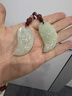 千禧戀人和田玉白玉龍鳳吊墜一對 龍鳳配情侶款太極魚(yú)玉佩男女款玉墜項鏈 龍鳳一對 單個(gè)約25*44mm 曬單實(shí)拍圖