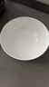 無(wú)印良品（MUJI）骨瓷 面碗 餐具 家用 簡(jiǎn)約 MD6ICC3A 口徑170mm*高63mm 曬單實(shí)拍圖