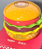 川島屋&lulu豬聯(lián)名 可愛(ài)漢堡一人食碗盤(pán)餐具套裝好看的盤(pán)子早餐盤(pán) 【禮盒裝】LuLu豬漢堡一人食套裝 曬單實(shí)拍圖