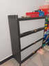 摩霄鞋柜家用門(mén)口玄關(guān)柜鋼制多層收納柜子 灰色二門(mén)五層長(cháng)500 曬單實(shí)拍圖