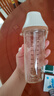 奶爸爸（Nicepapa）PPSU翻蓋奶瓶寬口徑自然實(shí)感防脹氣7-10個(gè)月仿母乳奶嘴M碼300ML 曬單實(shí)拍圖
