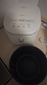 美的（Midea）電飯煲3-4人電飯鍋4L銀鉆內膽12大菜單頂置觸控屏家用智能微壓電飯煲MB-AFB4041RL 曬單實(shí)拍圖