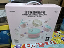 babycare兒童餐具輔食碗注水保溫碗不銹鋼叉勺寶寶吃飯喝水?huà)雰褐軞q禮盒綠 曬單實(shí)拍圖