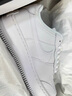 耐克NIKE緩震板鞋男空軍一號AIR FORCE 1運動(dòng)小白鞋CW2288-111白43 曬單實(shí)拍圖