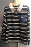 LeeKids童裝長(cháng)袖T恤polo條紋時(shí)尚復古休閑舒適 黑色 140 曬單實(shí)拍圖