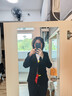 古緹琪職業(yè)西裝套裝女酒店經(jīng)理工作服春秋職業(yè)裝女裝套裝正裝女西服外套 黑色西服+褲子+襯衫 XL 曬單實(shí)拍圖