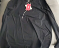 GLM森馬集團長(cháng)袖t恤男秋季翻領(lǐng)長(cháng)袖polo衫男運動(dòng)上衣打底衫男黑色XL 曬單實(shí)拍圖