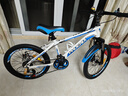 鳳凰（Phoenix）兒童自行車(chē)山地車(chē)男女學(xué)生腳踏車(chē)6-15歲童車(chē) 霸道 白藍色 20寸 曬單實(shí)拍圖