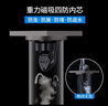 潛水艇（Submarine）防臭地漏淋浴干區洗衣機地漏套裝主體黃銅大排量防返水槍灰色 淋浴地漏MTK50-10(單只) 曬單實(shí)拍圖
