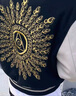 鹿同學(xué)光明之眼vibe刺繡美式棒球服網(wǎng)紅夾克男女同款情侶百搭高街外套潮 光明之眼棒球服 高版本 L 曬單實(shí)拍圖