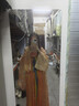 重回漢唐長(cháng)安渡原創(chuàng  )唐制齊胸破裙套裝國風(fēng)漢服女款春夏 上淺黃下橘黃齊胸套裝/預售45天 L 165 曬單實(shí)拍圖