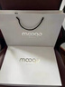 摩丘 MOOQO2025新款山羊絨圍巾男士秋冬季百搭格子商務(wù)加厚圍脖高檔生日禮物 110-黑灰格紋 曬單實(shí)拍圖