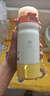 babycare兒童吸管學(xué)飲杯寶寶四合一水杯不銹鋼 保溫水壺三合一保溫杯大容 550ml-萊莎粉 【含背帶】 曬單實(shí)拍圖