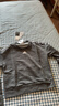 阿迪達斯 （adidas）女裝春秋時(shí)尚串標運動(dòng)服短款圓領(lǐng)衛衣套頭衫 GE1131 A/M碼 曬單實(shí)拍圖