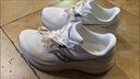 Saucony索康尼浪潮3緩震跑鞋男25年春季新款透氣跑步鞋入門(mén)訓練 白蘭 43 曬單實(shí)拍圖