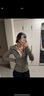 lululemon丨Scuba 女士拉鏈連帽衫 LW4CGVS 暖褐灰 S /6 曬單實(shí)拍圖