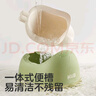 可優(yōu)比（KUB）兒童馬桶坐便器女孩男寶寶小馬桶專(zhuān)用訓練廁所舒享二合一家用便盆 舒享二合一 明綠 曬單實(shí)拍圖