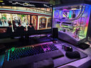 美商海盜船 (USCORSAIR) K100 RGB 璀璨金 光軸 機械鍵盤(pán) 電競游戲鍵盤(pán) 有線(xiàn)鍵盤(pán) 全尺寸 金色 OPX光軸 曬單實(shí)拍圖