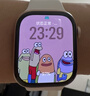 Apple/蘋果 Watch S11 智能手表42毫米玫瑰金色鋁金屬表殼淡桃粉色運動型表帶S/M 【GPS款】 曬單實拍圖