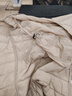 鴨鴨（YAYA）【反季】羽絨服女秋冬新款輕薄款修身羽絨馬甲顯瘦內膽背心上衣KX 米白色 M 160 曬單實(shí)拍圖