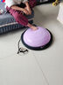 朗威波速球兒童半圓平衡球感統訓練腳踩家用小學(xué)生體能運動(dòng)防滑跳跳球 銀河款-紫 曬單實(shí)拍圖