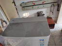 海爾（Haier）半自動(dòng)雙缸洗衣機大容量家用雙桶雙電機強勁動(dòng)力深層去污洗脫分離動(dòng)平衡脫水抗菌波輪 以舊換新 12公斤小神泡凈洗+一級能效+玻璃上蓋+移動(dòng)腳輪 曬單實(shí)拍圖