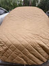 御山河2025冬季加厚棉被車(chē)衣車(chē)罩牛津布全罩防雪凍防冰雹防曬防雨汽車(chē)套 卡其色-棉被款【專(zhuān)車(chē)定制特厚防冰雹棉被車(chē)衣】 兩廂/三廂轎車(chē)【冬季加絨加厚防寒防凍防暴雪】 曬單實(shí)拍圖