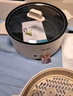 美的（Midea）電煮鍋 電火鍋 泡面鍋 宿舍小火鍋 蒸煮一體電蒸鍋 多功能鍋 MC-HGE2511【配帶蒸籠】3L 國(guó)家補(bǔ)貼 曬單實(shí)拍圖