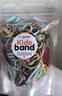 韓國KidsBand女寶寶發(fā)圈嬰兒一次兒童橡皮筋不傷發(fā)小號糖果色 黑彩色 中號常規約400條（1.5歲-3歲寶寶） 曬單實(shí)拍圖