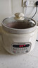 蘇泊爾（SUPOR） 電燉鍋陶瓷家用煲湯粥全自動(dòng)煮粥神器智能燉鍋 白瓷內膽直燉 3L 曬單實(shí)拍圖