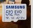 三星（SAMSUNG）512GB TF(MicroSD)存儲卡 EVO白卡 適配大疆無(wú)人機運動(dòng)相機Pocket3支持4K視頻 讀160MB/s寫(xiě)120MB/s 曬單實(shí)拍圖