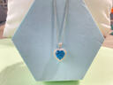 紀希哲 GICICE托帕石項鏈女手鏈輕奢愛(ài)心寶石吊墜鎖骨鏈女生日禮物情 戴安娜系列-托帕石項鏈 【專(zhuān)柜定制品牌禮盒】 曬單實(shí)拍圖