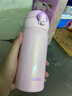 膳魔師（THERMOS） 進口保溫杯壺男女水杯子小容量車載彈蓋杯JNL-350系列 JNL-350-PWP 淺粉色 350ml 曬單實拍圖