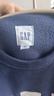 GAP男女裝2025秋季新款字母logo抓絨圓領(lǐng)衛衣合身簡(jiǎn)約上衣 海軍藍 XS 美碼 S亞洲碼175/88A 曬單實(shí)拍圖