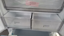 美的（Midea）508升法式多門四開門一級能效雙系統(tǒng)雙循環(huán)除菌凈味國家補貼20%家用冰箱大容量BCD-508WTPZM(E)白 曬單實拍圖