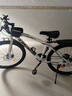 金武端自行車(chē)成人山地車(chē)公路賽車(chē)單車(chē)騎行變速超輕越野中學(xué)生初中青少年 頂配版-輻條輪-白黑色 26寸21速 曬單實(shí)拍圖