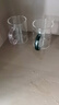 京東京造 玻璃杯 耐高溫泡茶水咖啡杯子六色馬克杯300ml六只裝 曬單實(shí)拍圖