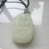 胖東來(lái)品質(zhì)和田玉青玉觀(guān)音吊墜項鏈男款正品品質(zhì)玉石玉器掛件 白玉觀(guān)音搭配高檔原石鏈 曬單實(shí)拍圖
