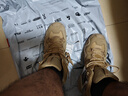 LOWA德國作戰術(shù)靴MK2戶(hù)外登山中幫徒步鞋男防水防滑310855 沙色 44  曬單實(shí)拍圖