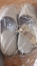 無(wú)印良品（MUJI）男女通用 水洗棉厚底拖鞋 無(wú)性別 男鞋女鞋 前開(kāi)/藏青色條紋 5S 23 cm/S/36碼（2.0） 曬單實(shí)拍圖