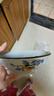 舍里中式復古陶瓷米飯碗釉下彩小酒碗老式斗笠碗小菜碗涼菜碗吃飯小碗 5.6英寸碗-四個(gè)裝 健康釉下彩 曬單實(shí)拍圖