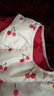 紅豆童裝兒童印花羽絨服內(nèi)膽秋冬新品男女童寶寶保暖輕薄羽絨背心馬甲 粉白 110 cm 曬單實(shí)拍圖