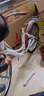 鳳凰（Phoenix）自行車(chē)成人男女式通用型城市通勤單車(chē)女芭蕾 24英寸米黃色 曬單實(shí)拍圖