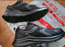 特步跑步鞋男鞋運動(dòng)鞋男輕便減震休閑鞋跑鞋學(xué)生鞋 黑 42碼 曬單實(shí)拍圖