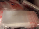 妙馨思食品自封袋加厚收納透明防塵密實(shí)保鮮密封口袋發(fā)票樣品塑封包裝袋 曬單實(shí)拍圖